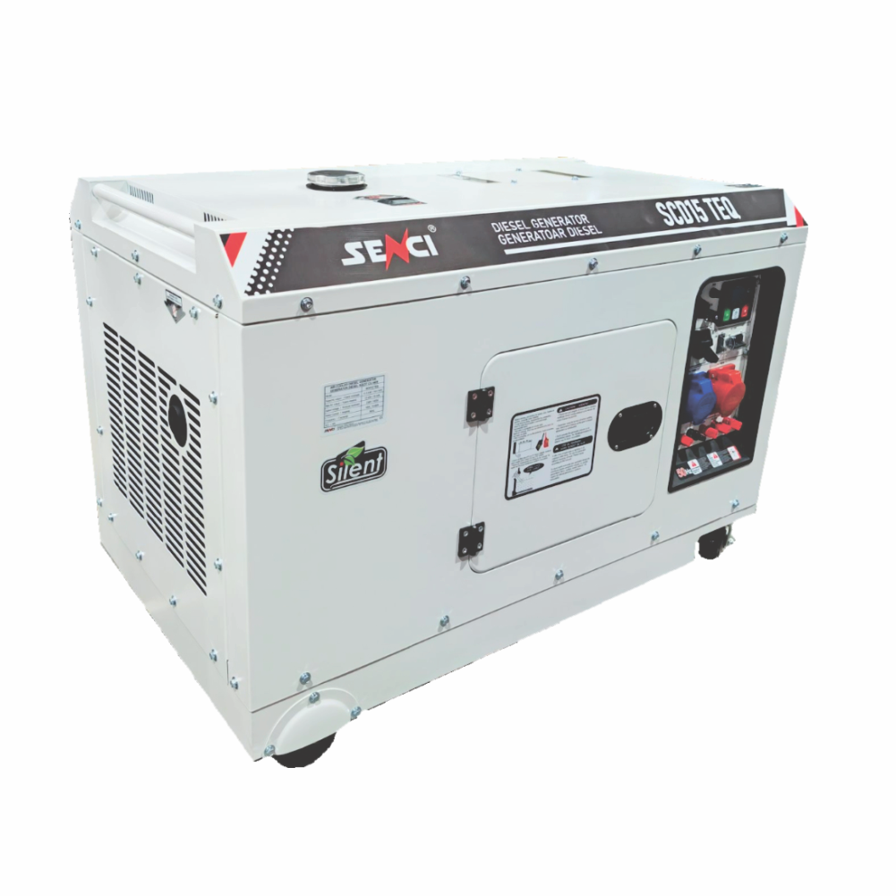 Generator insonorizat SENCI SCD15 TEQ putere maxima 15 kVA 230V/400V motor Diesel optional ATS Generator insonorizat SENCI SCD15 TEQ putere maxima 15 kVA 230V/400V motor Diesel optional ATS
